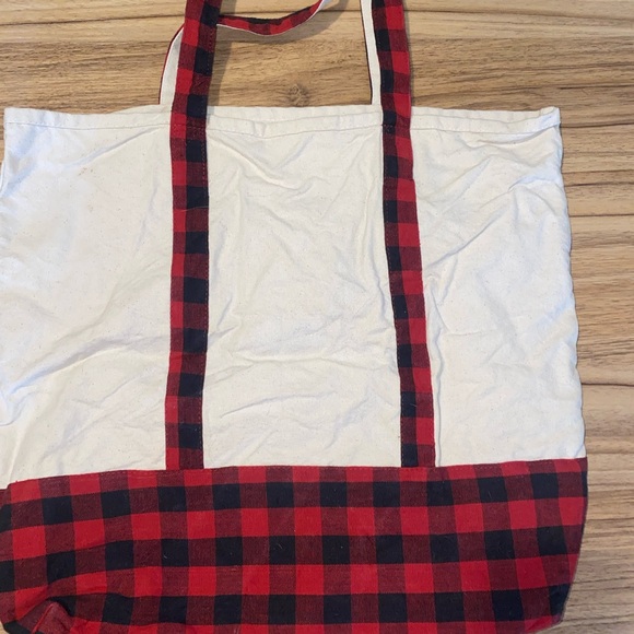 Buffalo Plaid Tote Bag - Picture 5 of 8